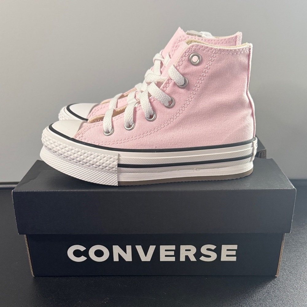 Converse All Star EVA Lift Pink High Top Sneakers Toddler Youth Size 11 New NIB